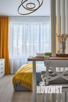 Студия квартира, на длительный срок, 24м2, 20/21 этаж