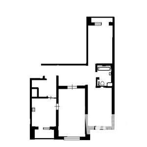 3-к квартира, на длительный срок, 86м2, 22/23 этаж