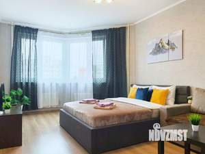 1-к квартира, посуточно, 45м2, 1/1 этаж