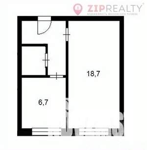 1-к квартира, на длительный срок, 32м2, 7/9 этаж