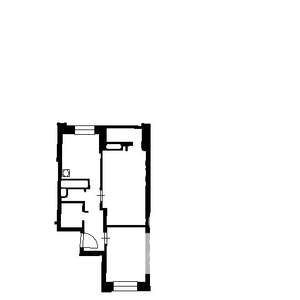 2-к квартира, на длительный срок, 45м2, 16/18 этаж