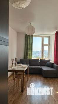 Студия квартира, на длительный срок, 39м2, 13/25 этаж