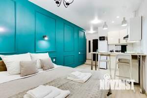 Студия квартира, посуточно, 27м2, 12/25 этаж