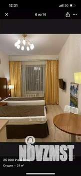 1-к квартира, посуточно, 20м2, 1/1 этаж