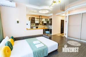 Студия квартира, посуточно, 37м2, 22/25 этаж