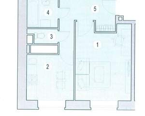 1-к квартира, на длительный срок, 36м2, 1/17 этаж