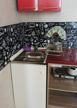 Студия квартира, на длительный срок, 18м2, 15/17 этаж