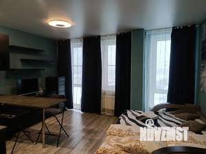 Студия квартира, посуточно, 34м2, 3/25 этаж