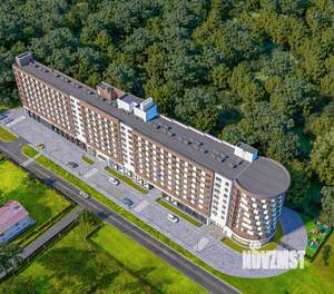 2-к квартира, строящийся дом, 34м2, 6/8 этаж