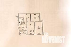 3-к квартира, вторичка, 83м2, 9/25 этаж