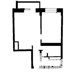 1-к квартира, вторичка, 53м2, 8/26 этаж