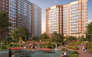 2-к квартира, вторичка, 72м2, 6/16 этаж