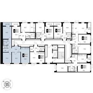 3-к квартира, вторичка, 78м2, 7/17 этаж