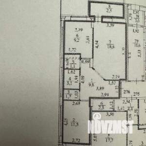 2-к квартира, вторичка, 60м2, 9/17 этаж