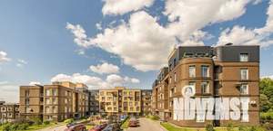 1-к квартира, строящийся дом, 43м2, 2/5 этаж