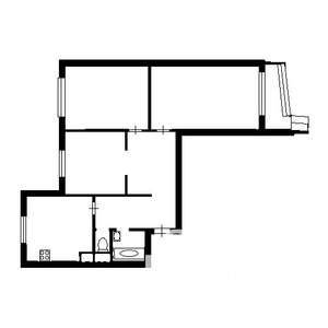3-к квартира, вторичка, 79м2, 14/17 этаж