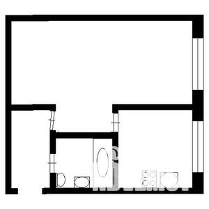 1-к квартира, вторичка, 35м2, 1/16 этаж