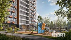 1-к квартира, строящийся дом, 39м2, 10/20 этаж
