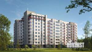 1-к квартира, строящийся дом, 37м2, 7/9 этаж