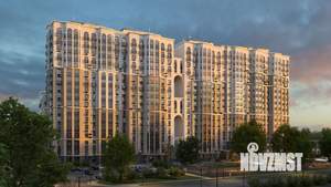 1-к квартира, строящийся дом, 36м2, 3/17 этаж