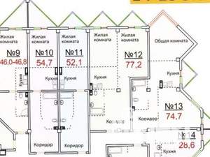 1-к квартира, вторичка, 50м2, 17/25 этаж