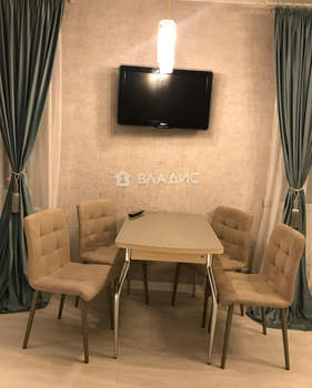 1-к квартира, вторичка, 41м2, 12/17 этаж
