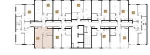 1-к квартира, вторичка, 40м2, 13/28 этаж