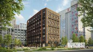 1-к квартира, строящийся дом, 39м2, 5/9 этаж