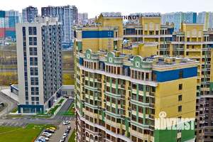 1-к квартира, строящийся дом, 33м2, 18/21 этаж