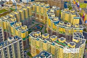 1-к квартира, строящийся дом, 33м2, 17/21 этаж