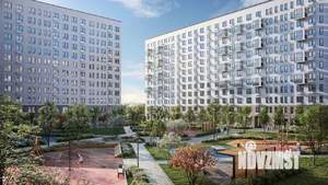1-к квартира, строящийся дом, 38м2, 2/12 этаж