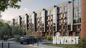 1-к квартира, строящийся дом, 48м2, 5/5 этаж