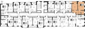 2-к квартира, вторичка, 46м2, 17/17 этаж