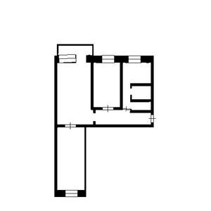 3-к квартира, вторичка, 60м2, 4/9 этаж