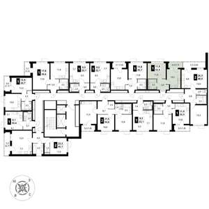 1-к квартира, вторичка, 33м2, 12/16 этаж