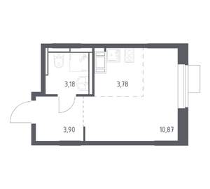 Студия квартира, вторичка, 22м2, 5/12 этаж