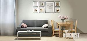 1-к квартира, строящийся дом, 41м2, 2/17 этаж