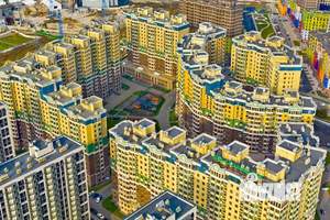 1-к квартира, строящийся дом, 33м2, 17/21 этаж