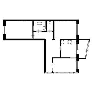 3-к квартира, вторичка, 63м2, 7/9 этаж