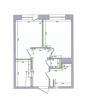 1-к квартира, вторичка, 38м2, 1/5 этаж