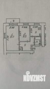 2-к квартира, вторичка, 42м2, 4/5 этаж