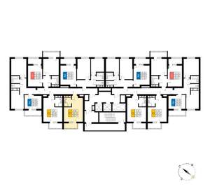 Студия квартира, вторичка, 23м2, 9/20 этаж