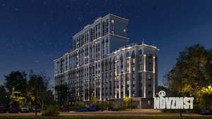 1-к квартира, строящийся дом, 41м2, 4/17 этаж