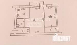 2-к квартира, вторичка, 42м2, 4/5 этаж