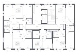 1-к квартира, вторичка, 35м2, 8/17 этаж