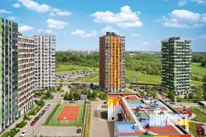 1-к квартира, строящийся дом, 38м2, 15/18 этаж