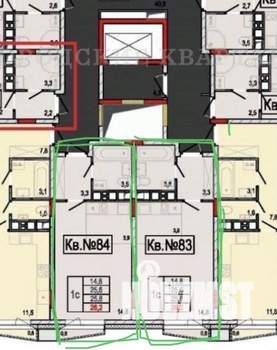 Студия квартира, вторичка, 26м2, 2/8 этаж