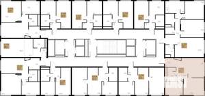 2-к квартира, вторичка, 52м2, 19/28 этаж