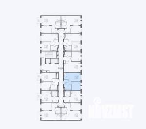 1-к квартира, сданный дом, 36м2, 10/12 этаж
