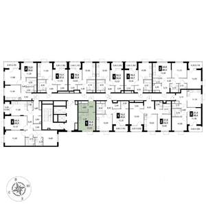 Студия квартира, вторичка, 23м2, 6/17 этаж